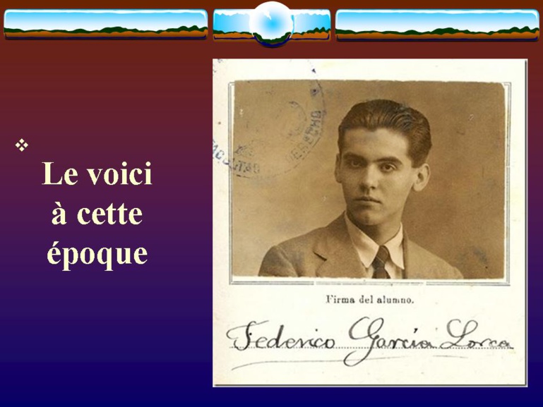 Hommage à Federico Garcia Lorca