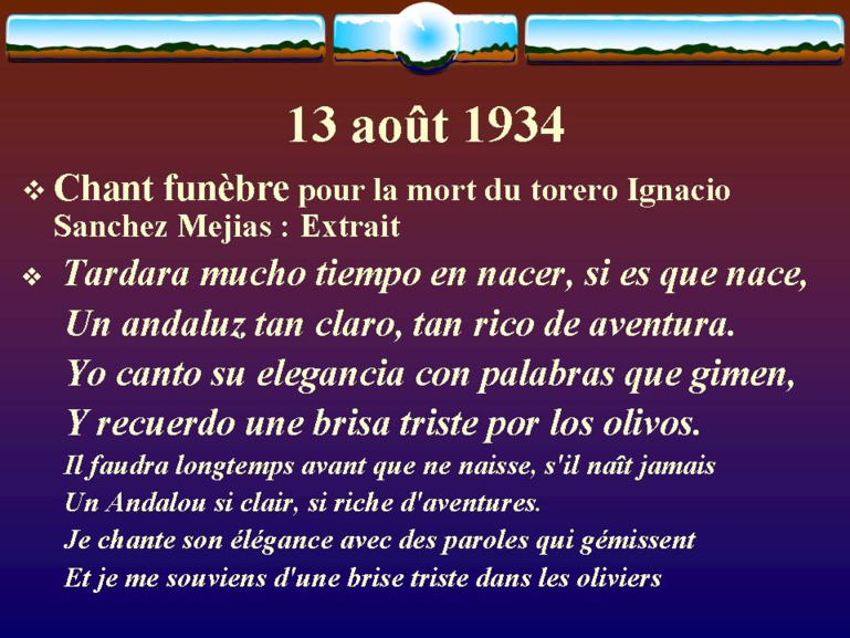 Hommage à Federico Garcia Lorca Hommage à Federico Garcia Lorca