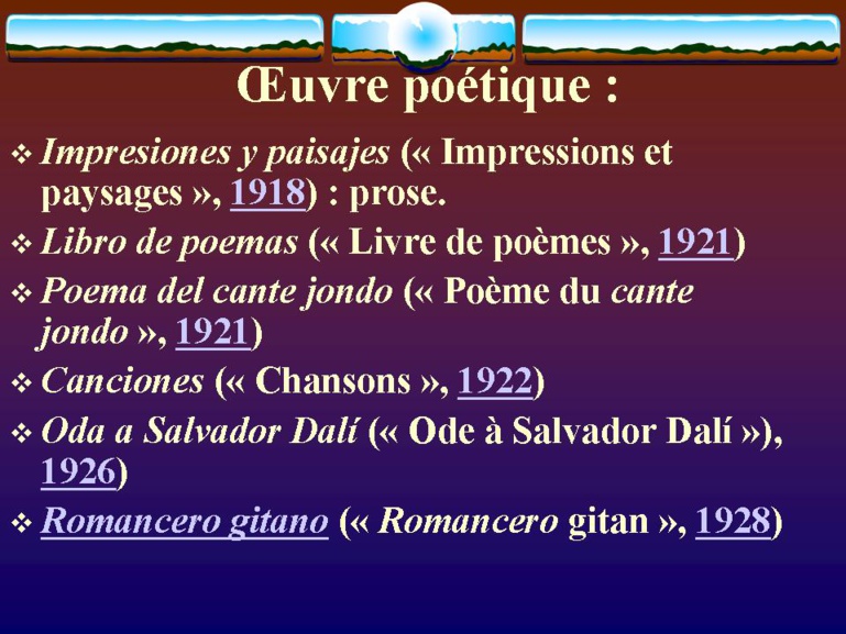 Hommage à Federico Garcia Lorca Hommage à Federico Garcia Lorca