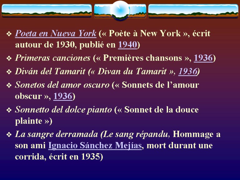 Hommage à Federico Garcia Lorca Hommage à Federico Garcia Lorca