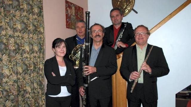 le 18 mars 2018, 16h, concert avec BRIOVERE quintette à vent