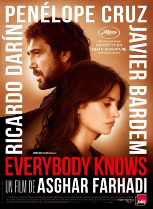 Le 20.7.2018, film à Carolles : EVERYBODY KNOWS