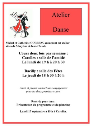 Le 17/9/2018, Atelier danse Le 17/9/2018, Atelier danse