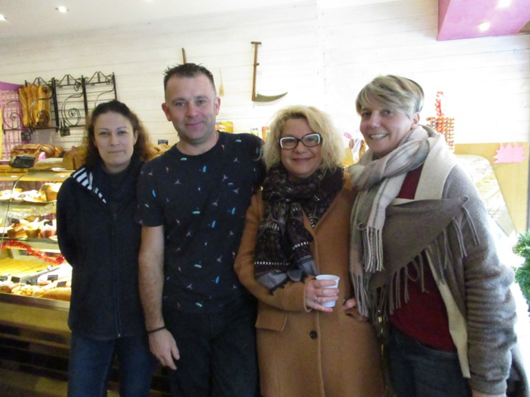 Nos commerçants : Jessica, Sébastien, Annabelle, Alexandra