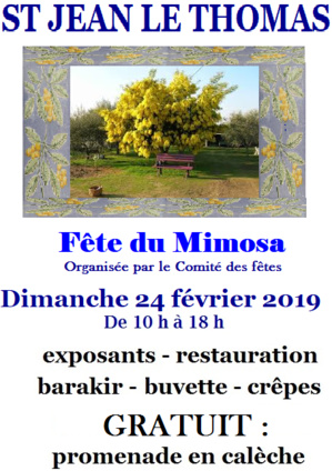 Le 24/02/2019, Fête du Mimosa Le 24/02/2019, Fête du Mimosa