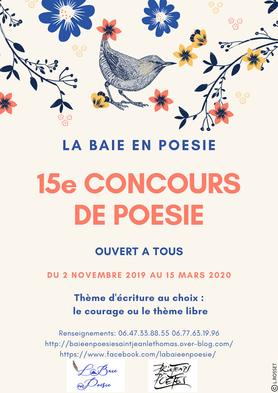 Jusqu'au 15/03/2020, concours de "la Baie en Poésie"