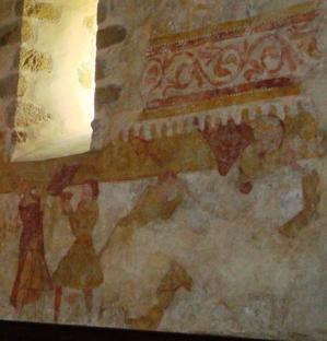 Fresque : le meurtre d'Abel par Caïn Fresque : le meurtre d'Abel par Caïn