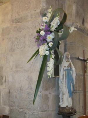 Journées Européennes du Patrimoine 2011 : visite de l'église fleurie