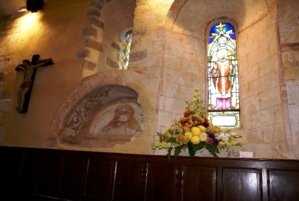 Journées Européennes du Patrimoine 2011 : visite de l'église fleurie