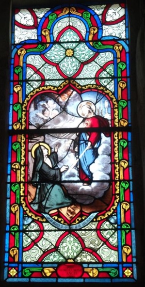 Les vitraux de l'église de Saint Jean le Thomas Les vitraux de l'église de Saint Jean le Thomas