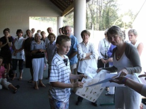 Vernissage de l'exposition des stagiaires