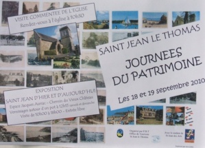 Affiche de l'expo. Journées du patrimoine 2010 Affiche de l'expo. Journées du patrimoine 2010