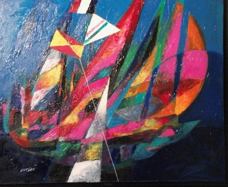 Les Grandes Voiles : 107 X 88