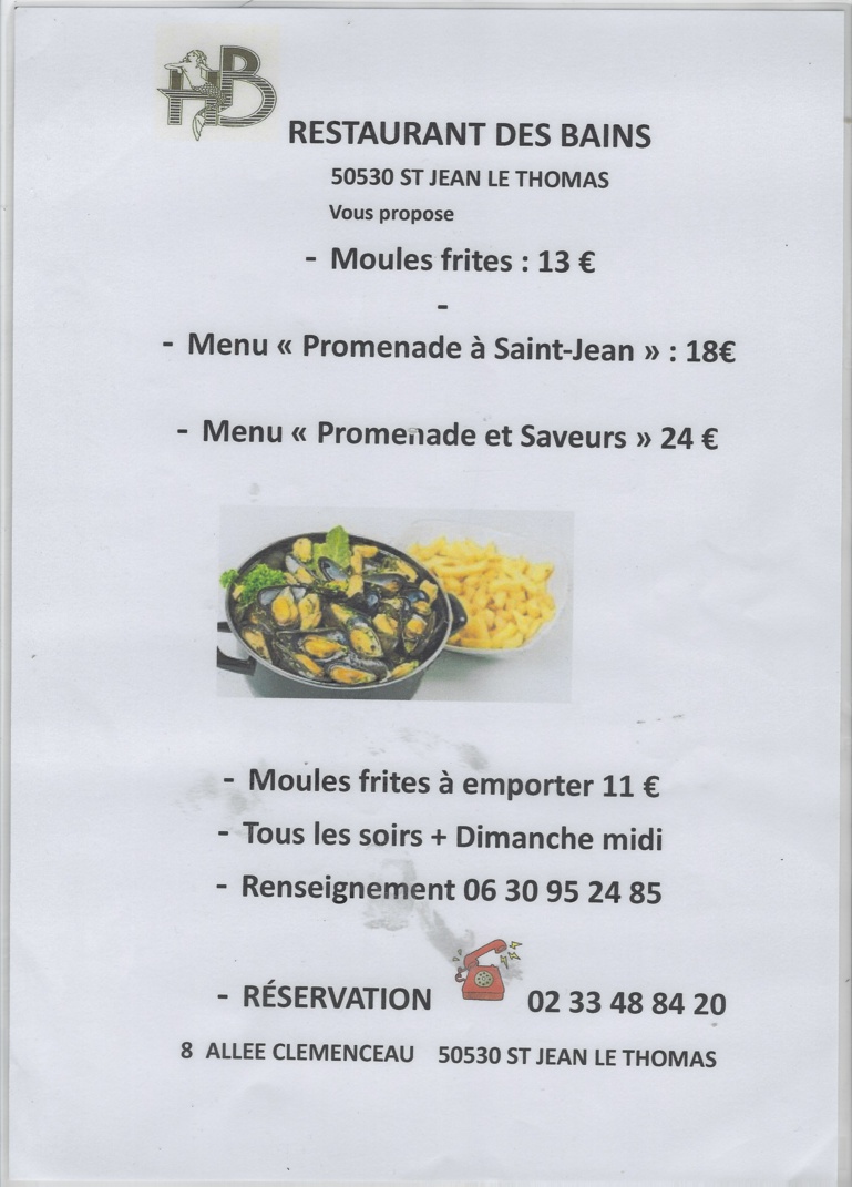 Hôtel  - Restaurant des Bains, Un repas, un plongeon Hôtel  - Restaurant des Bains, Un repas, un plongeon