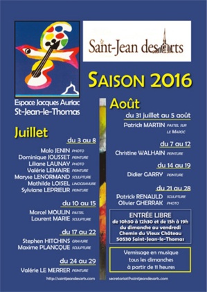 Exposants de Saint Jean des Arts de 2006 à 2021... Exposants de Saint Jean des Arts de 2006 à 2021...