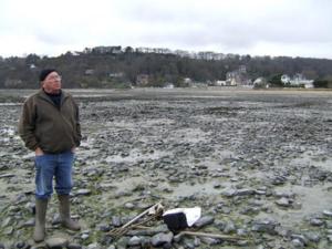 Les pêcheries néolithiques de Saint Jean le Thomas : regard d'artiste