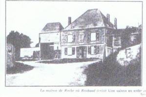 Maison de Roche où Rimbaud écrivit " Une saison en enfer"