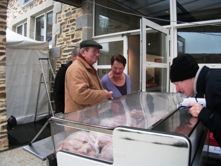 Marché de Noël 2012 à Saint Jean le Thomas : souvenirs