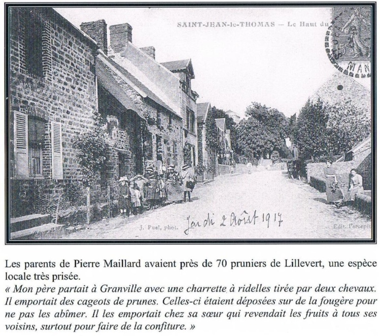 Saint Jean le Thomas, hier et aujourd'hui Saint Jean le Thomas, hier et aujourd'hui