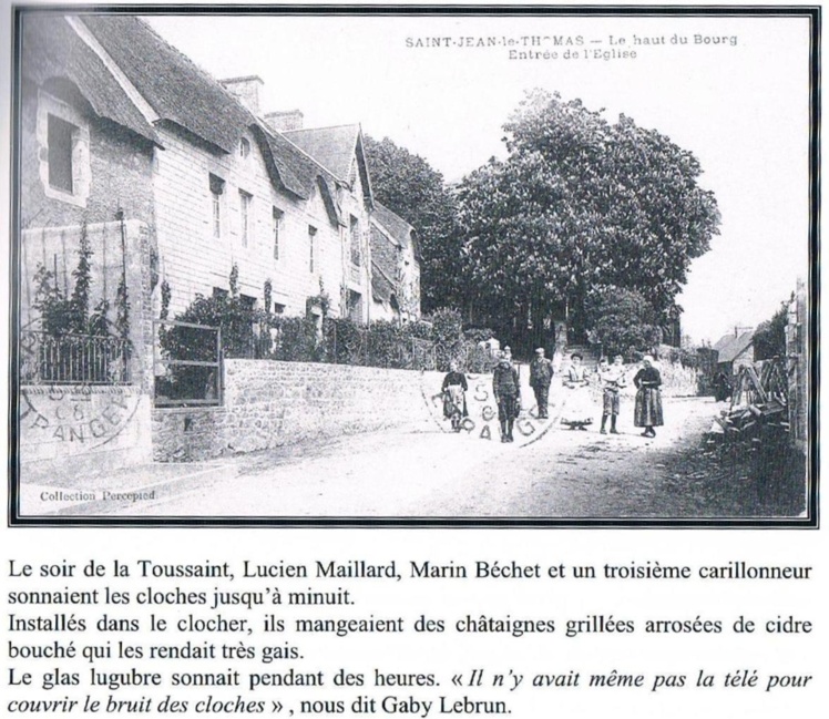 Saint Jean le Thomas, hier et aujourd'hui Saint Jean le Thomas, hier et aujourd'hui