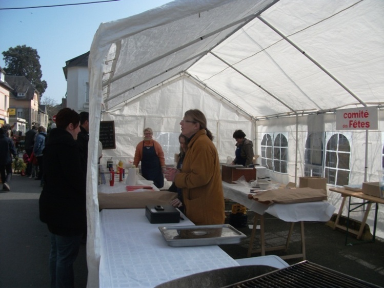 Vente de galettes-saucisses