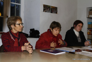 De gauche à doite : Michèle Kossorotoff, Roberte Nourrigat, Laurène Guile De gauche à doite : Michèle Kossorotoff, Roberte Nourrigat, Laurène Guile