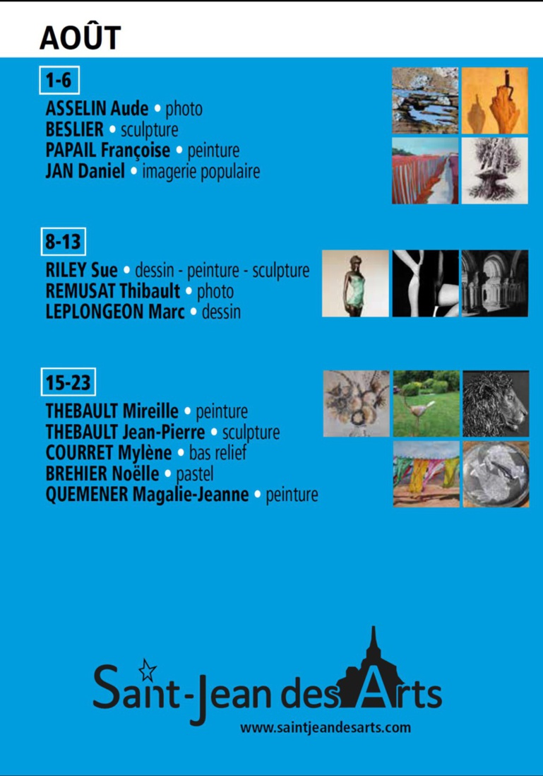 Saint Jean des Arts, expo. à partir de 2021 Saint Jean des Arts, expo. à partir de 2021