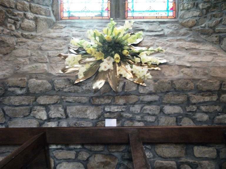 Journées du Patrimoine 2013 à Lolif : l'église fleurie