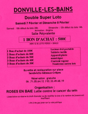 " Roses en Baie- ensemble contre le cancer du sein"