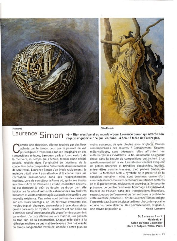Du 20 avril au 4 mai - exposition "L'entre-deux " avec Saint Jean des Arts
