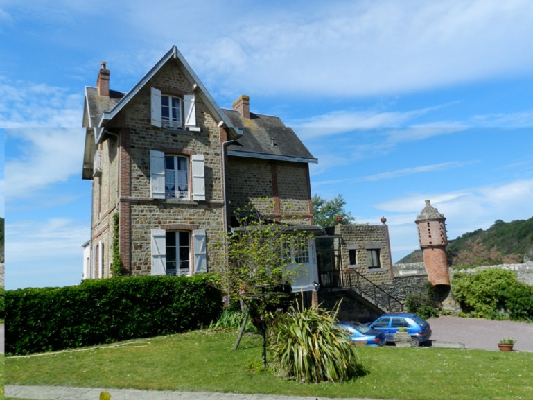 "Villa Les Dunesl" : le charme d'une vue merveilleuse sur le Mont Saint Michel et la baie.