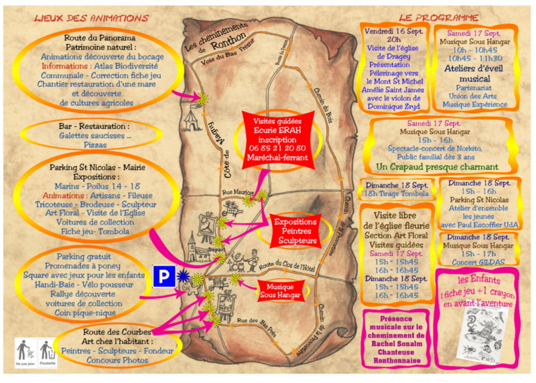 Les 17 et 18/9/2022, Journées du Patrimoine Ronthon Les 17 et 18/9/2022, Journées du Patrimoine Ronthon