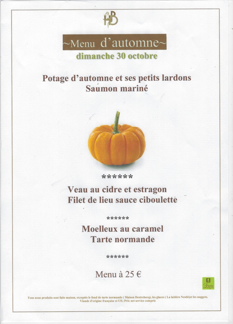 Le 30/10/2022, fête d'automne à St Jean le Thomas Le 30/10/2022, fête d'automne à St Jean le Thomas