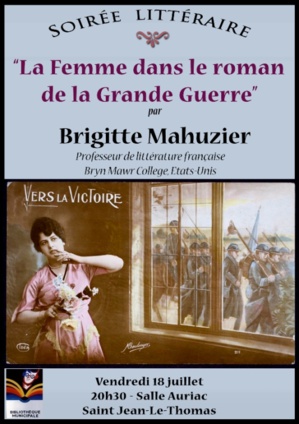 La Femme dans le roman de la Grande Guerre : texte de la conférence