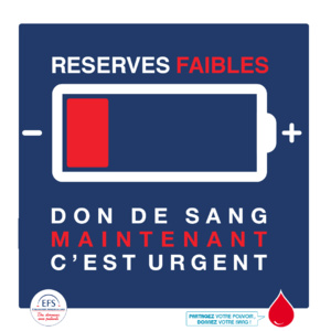 Le 25/11/2022, don de sang à Sartilly, URGENT !