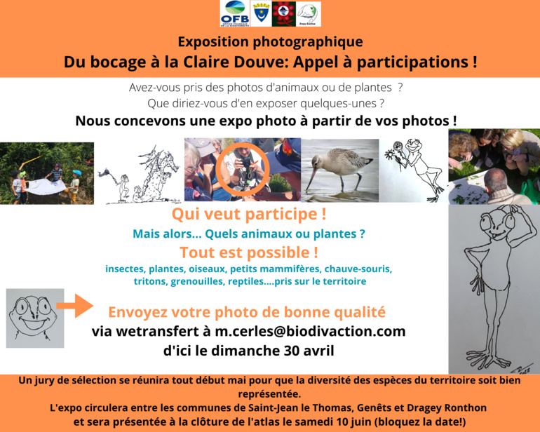 Jusqu'au 30/4/2023, appel à participation à l'expo photos de l'ABC Jusqu'au 30/4/2023, appel à participation à l'expo photos de l'ABC