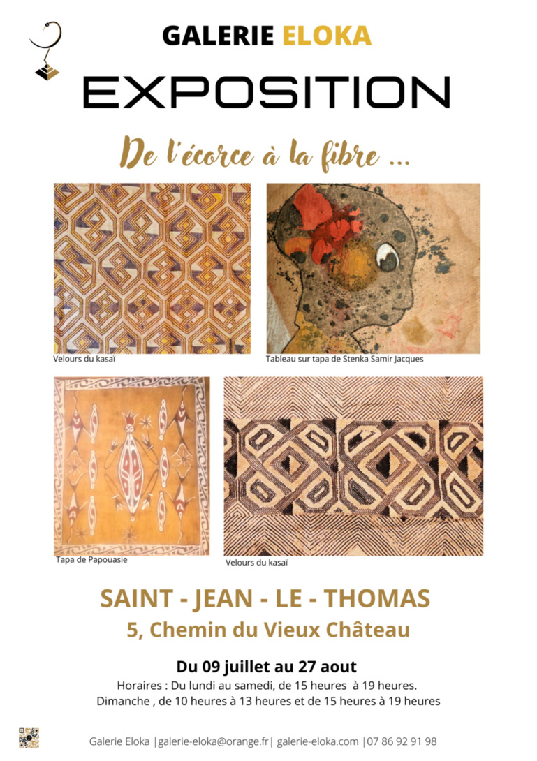 Jusqu'au 27/8/2023, galerie ELOKA Jusqu'au 27/8/2023, galerie ELOKA