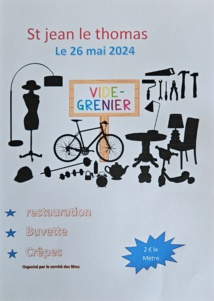 Le 26/05/2024, vide greniers Le 26/05/2024, vide greniers