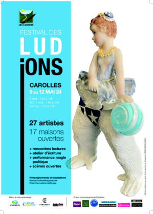 Du 9 au 12/5/2024, Festival des Ludions à Carolles Du 9 au 12/5/2024, Festival des Ludions à Carolles