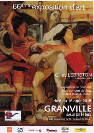 Du 6 au 16 août à Granville : 66e exposition d'art