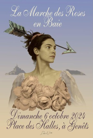 Le 6/10/2024, la Marche des Roses à Genêts Le 6/10/2024, la Marche des Roses à Genêts