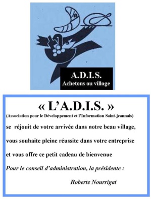 Accueil des nouveaux commerçants du village Accueil des nouveaux commerçants du village