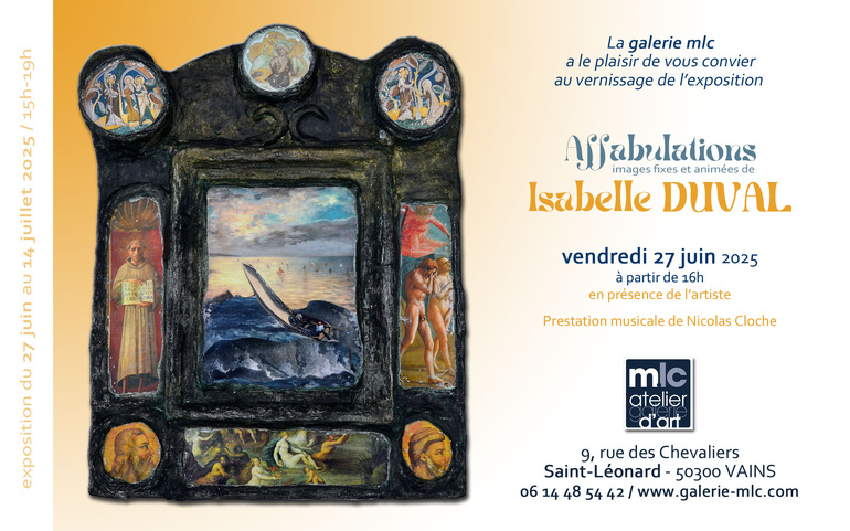 Le 27/6/2025, vernissage en musique à Vains-St Léonard