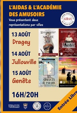 Les 13, 14 et 15/8/2025, concerts gratuits Les 13, 14 et 15/8/2025, concerts gratuits