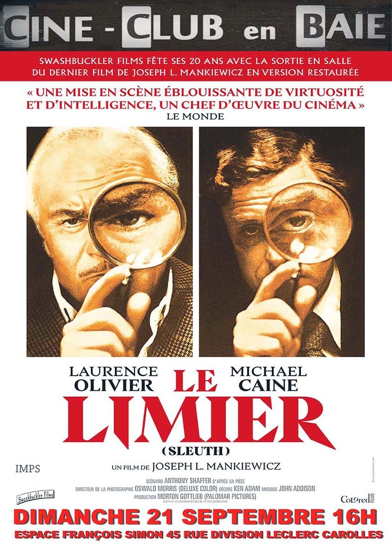 Le 21/9/2025, ciné-club : LE LIMIER