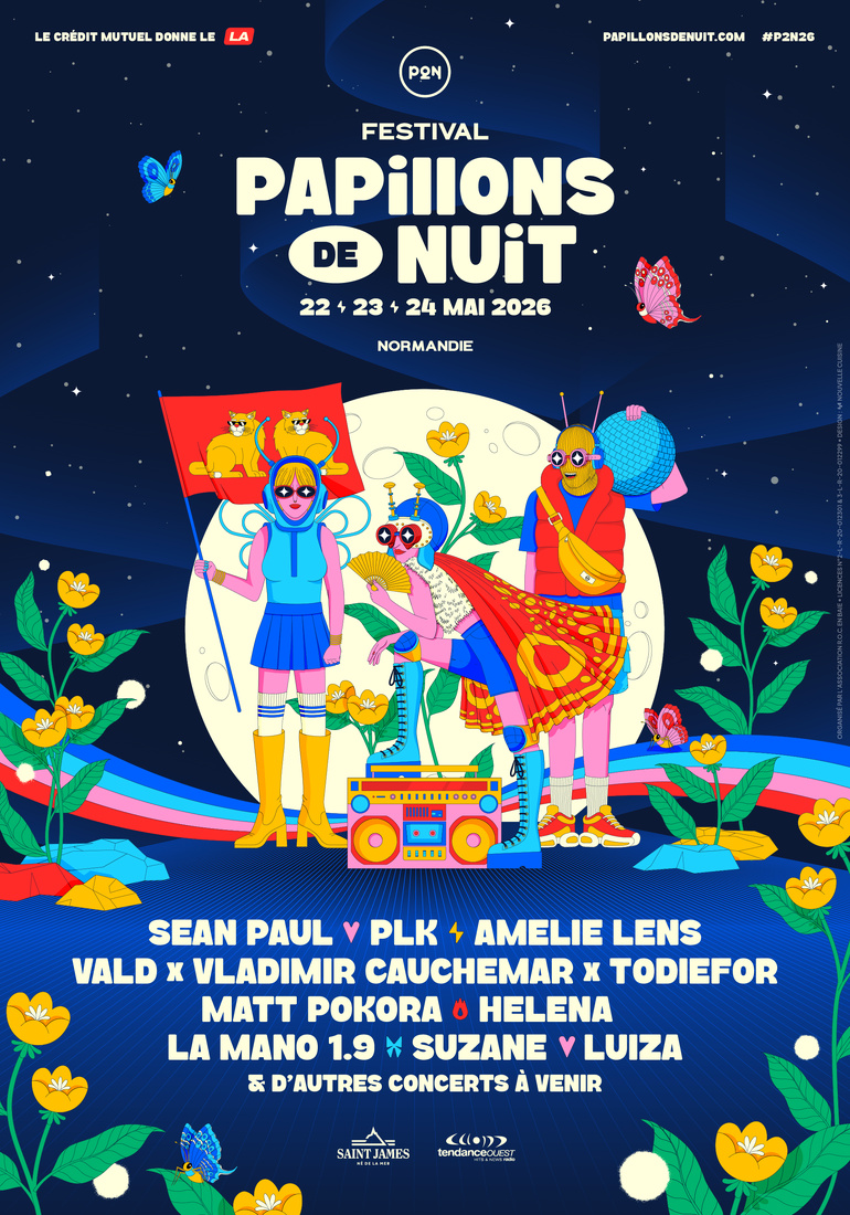 Les 22, 23, 24/05/2026 : Festival des Papillons de Nuit 