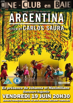 Le 19/6/2025, 20h30, Ciné club à Carolles "ARGENTINA" Le 19/6/2025, 20h30, Ciné club à Carolles "ARGENTINA"