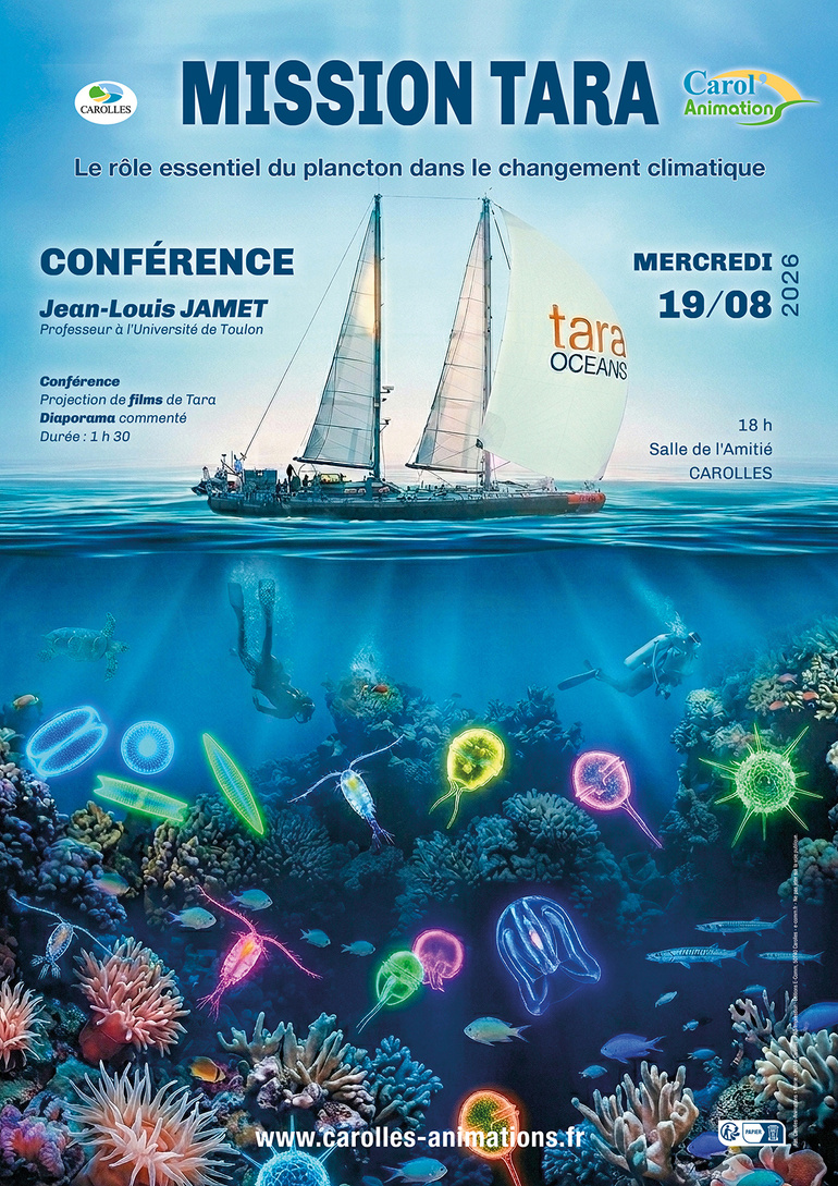 Le 19/8/2016, 18h, conférence : MISSION TARA
