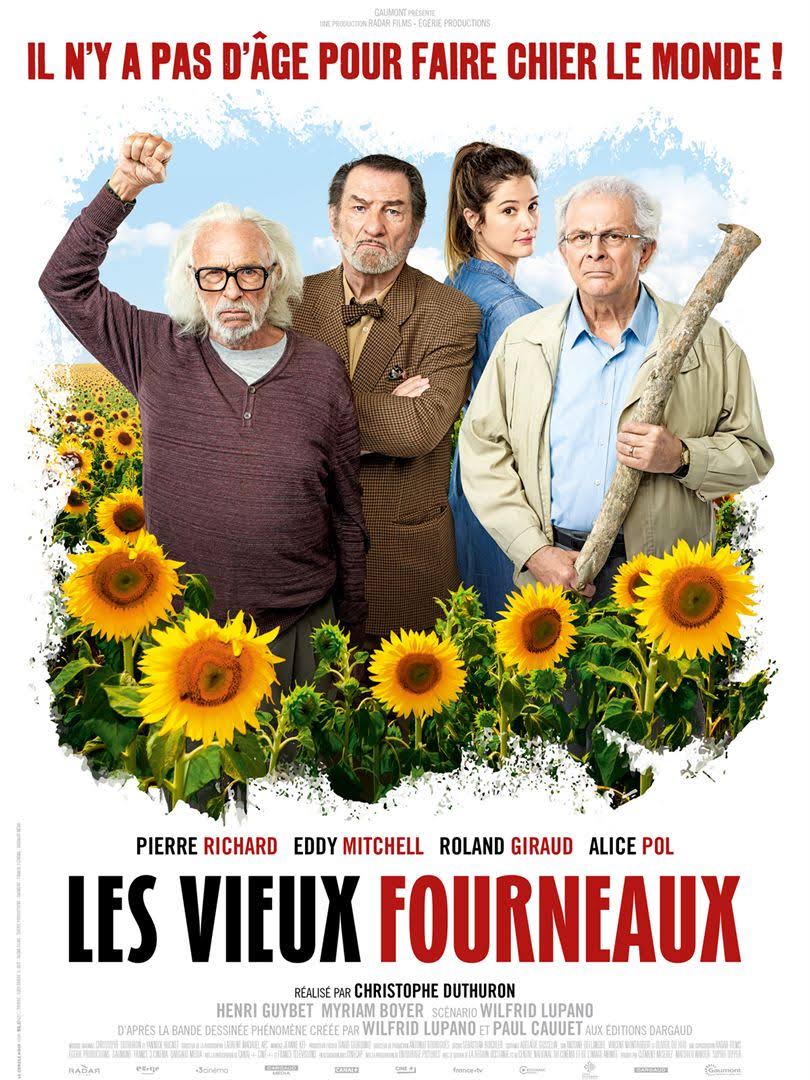 Le 20/10/2018, à 20h30, cinéma à Carolles :" LES VIEUX FOURNEAUX"