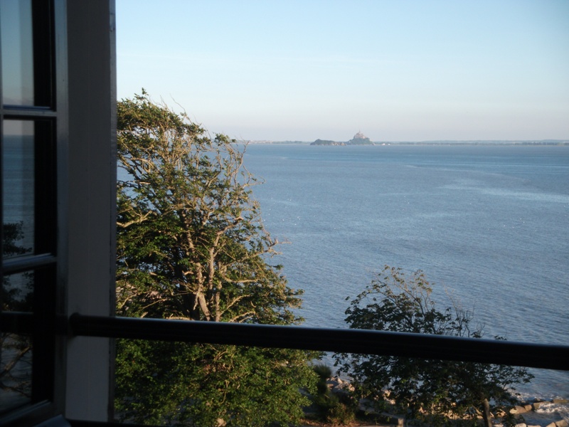 2e étage, vue de la chambre Pleine Mer